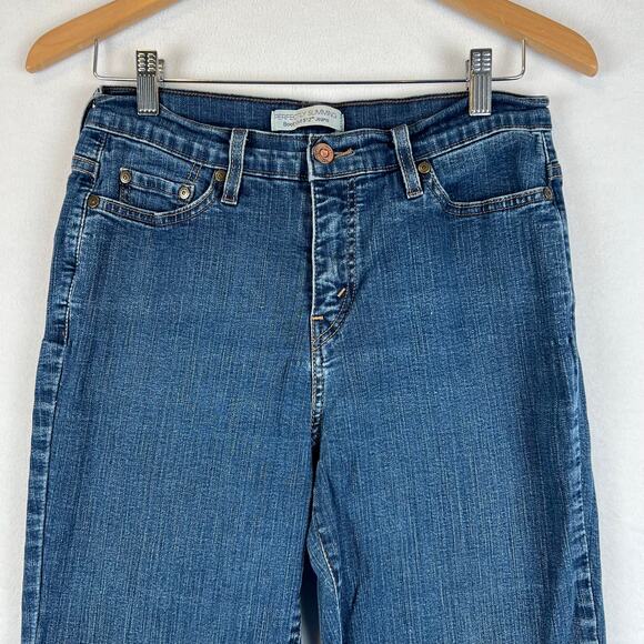 Levis 512 Jeans Women 10 S short petite Blue Perfectly‎ Slimming Bootcut - Picture 2 of 11